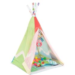 Covoras de joaca 2in1 Kikka Boo Teepee  Adventure Girl (Multicolor) Thumb