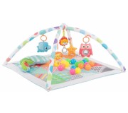 Covoras de joaca 2in1 Kikka Boo Teepee  Adventure Girl (Multicolor)