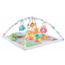 Covoras de joaca 2in1 Kikka Boo Teepee  Adventure Girl (Multicolor)