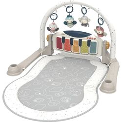 Covoras de joaca Kikka Boo Fluffy Clavier (Grey)