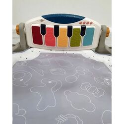 Covoras de joaca Kikka Boo Fluffy Clavier (Grey) Thumb