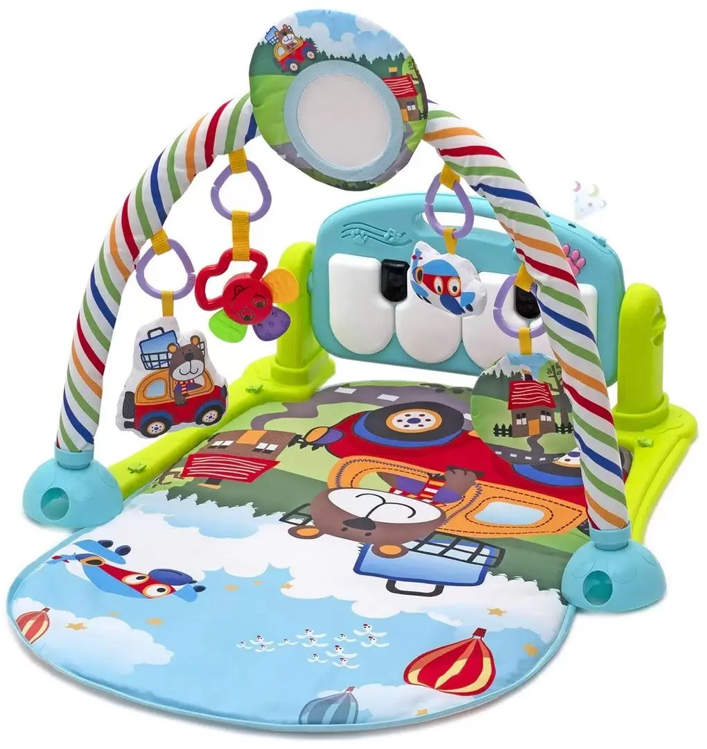 Covoras de joaca KikkaBoo Piano (Mint) - 2