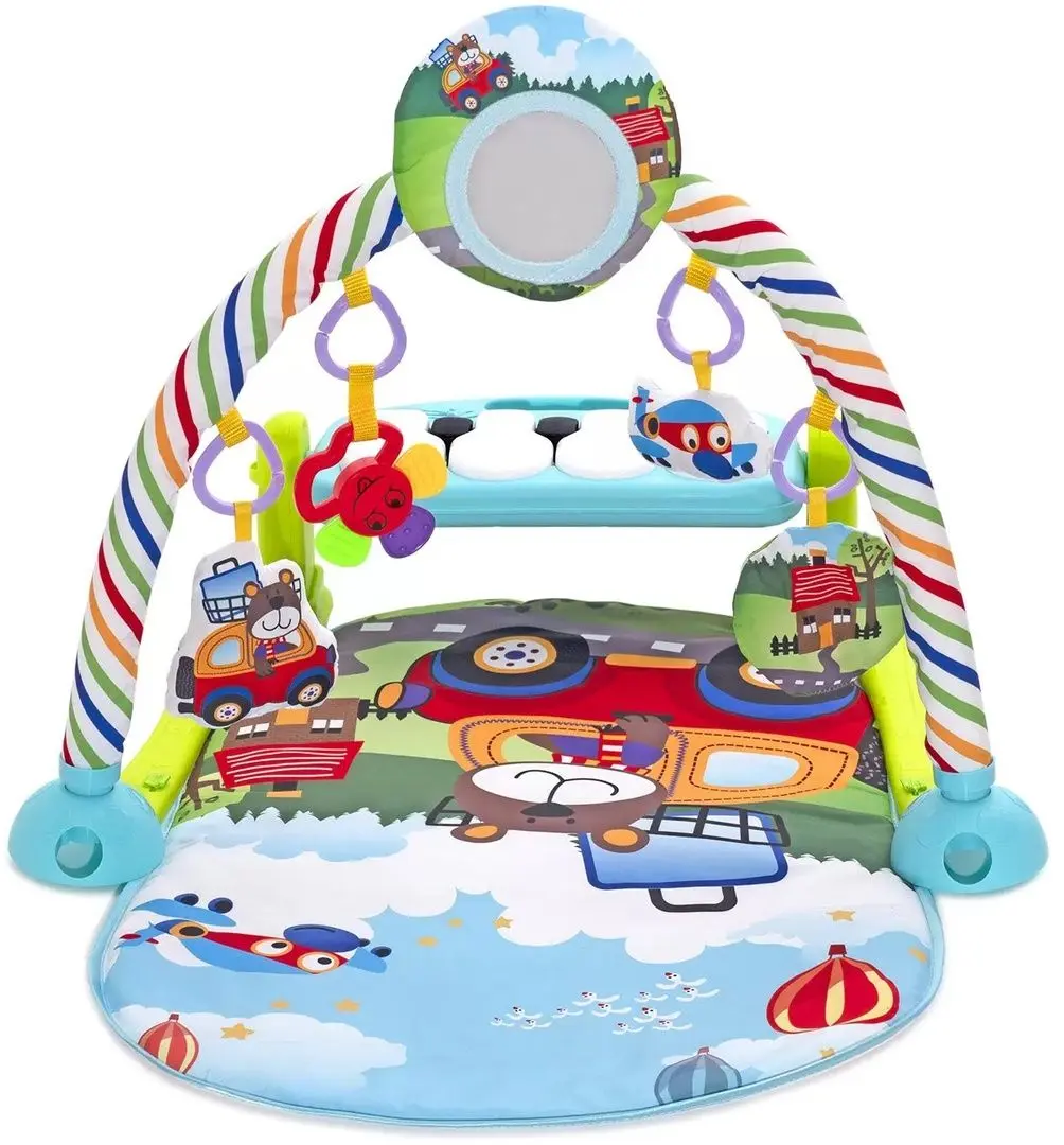 Covoras de joaca KikkaBoo Piano (Mint) - 3