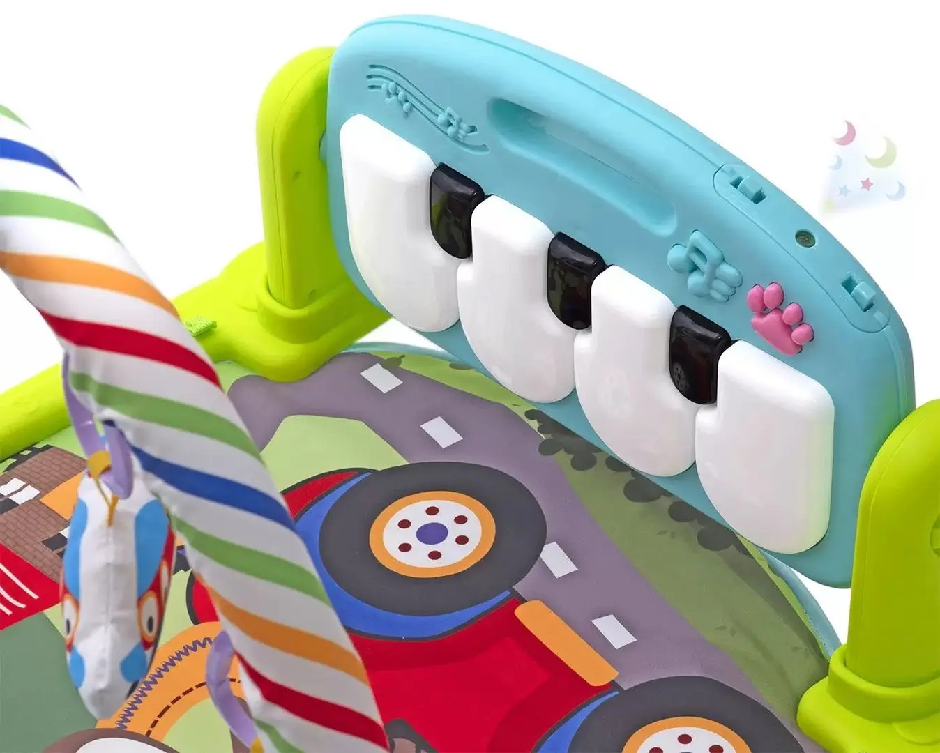 Covoras de joaca KikkaBoo Piano (Mint) - 5