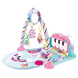 Covoras de joaca KikkaBoo Piano (Pink Rainbow)