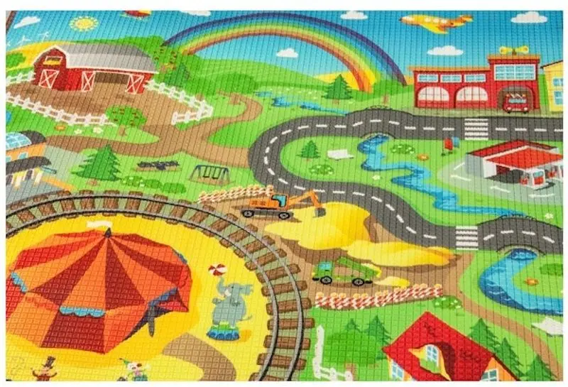 Covoras de joaca 2in1 KinderKraft UMAT-161210 (Multicolor)