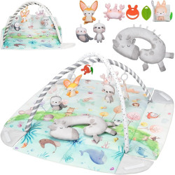 Covoras de joaca Lionelo Anika Natural (Multicolor) Thumb