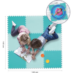 Коврик-пазл Ludi XXL 90039 (Blue) Thumb