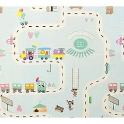 Covoras de joaca Railway Autumn (Multicolor) Thumb