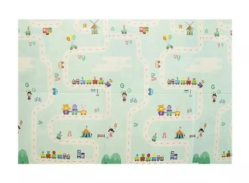 Covoras de joaca Road Panda (Multicolor)