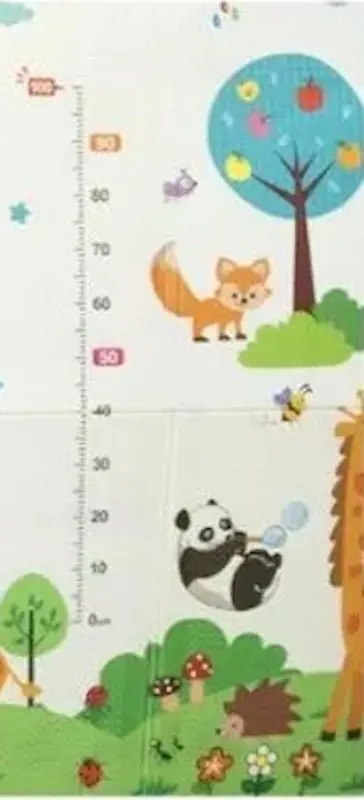 Covoras de joaca Road Panda (Multicolor)