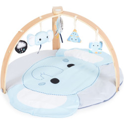 Covoras de joaca Moni Elephant 63612 (Blue) Thumb
