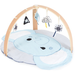 Covoras de joaca Moni Elephant 63612 (Blue) Thumb