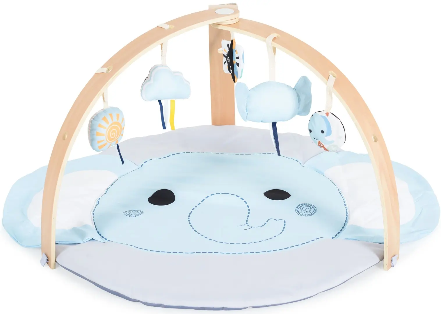 Covoras de joaca Moni Elephant 63612 (Blue)