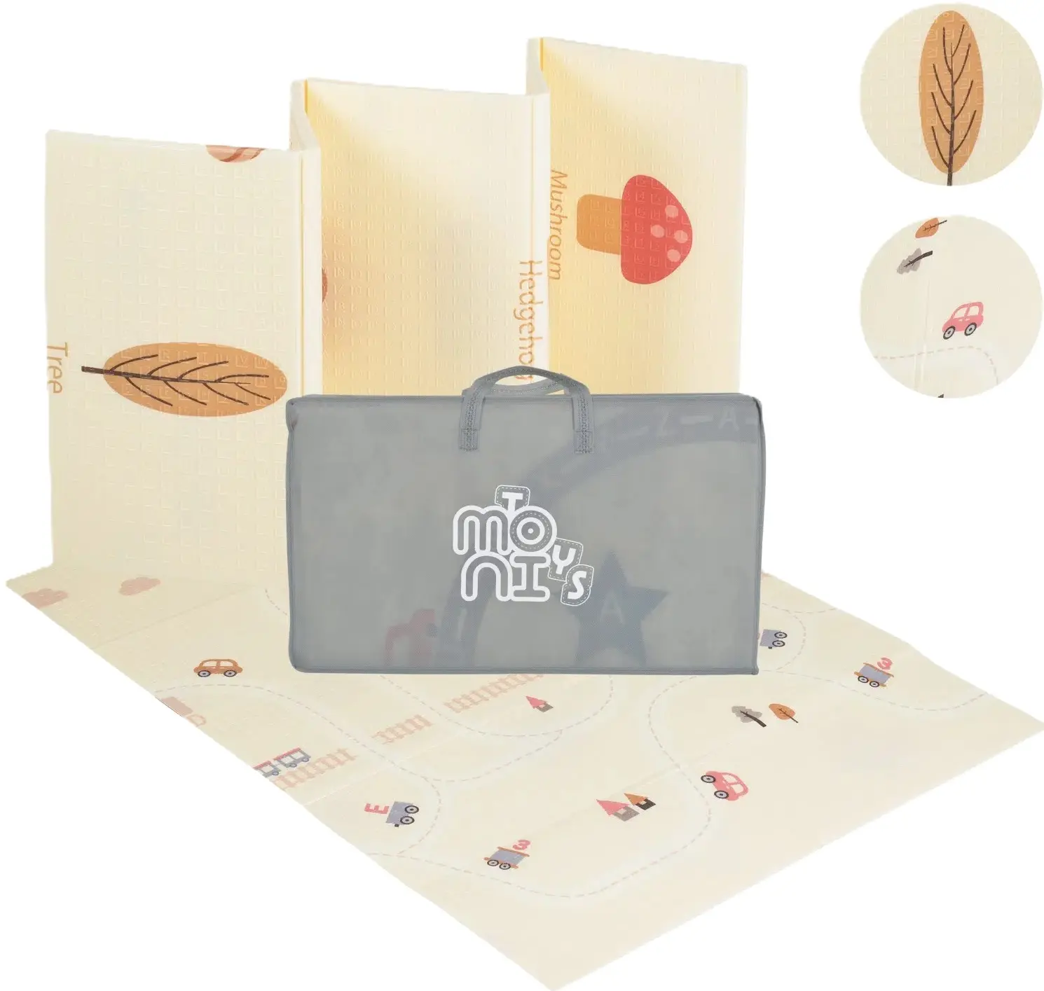 Covoras de joaca Moni Holiday (Beige) - 6