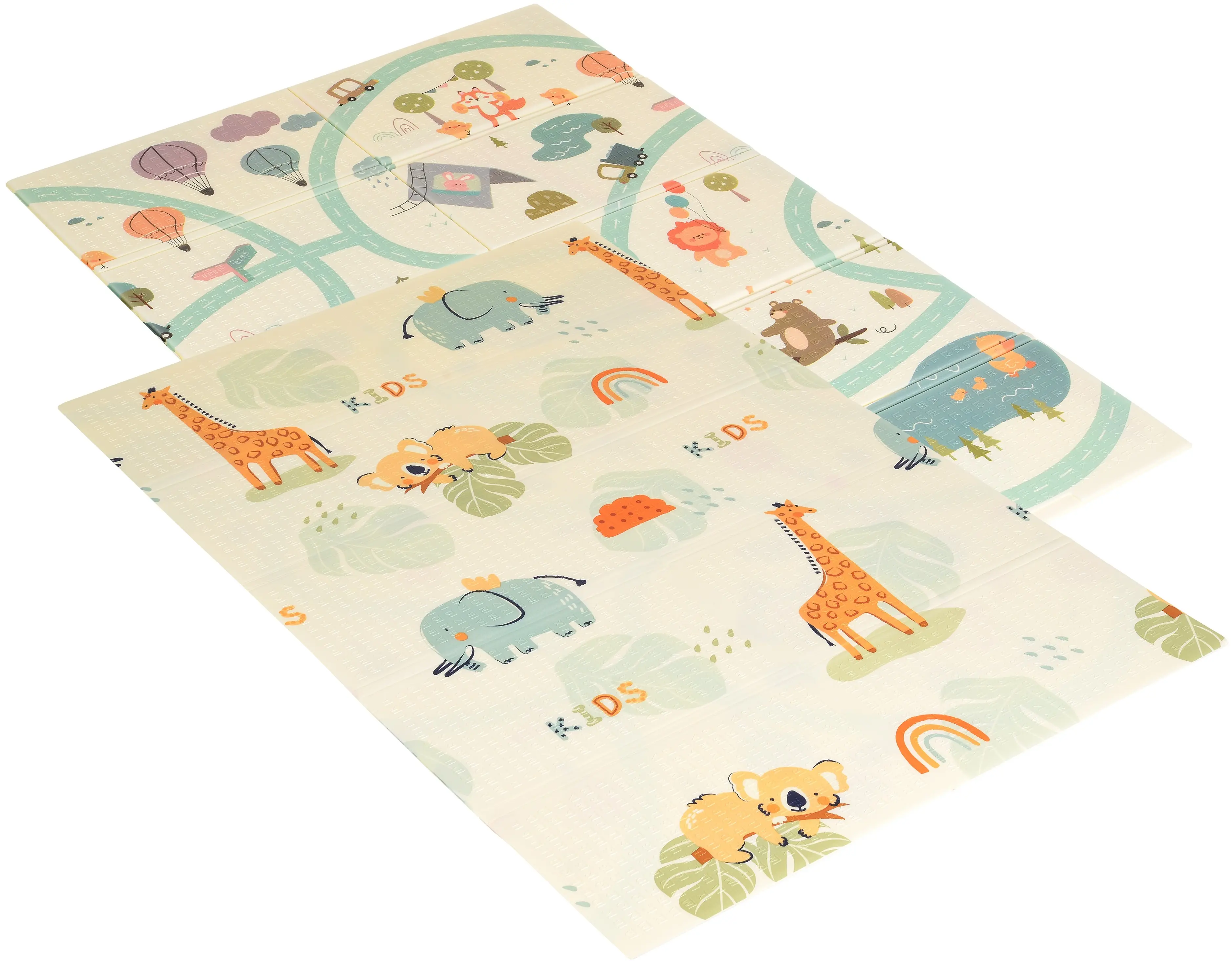 Covoras de joaca Moni Joy Ride (Beige) - 3