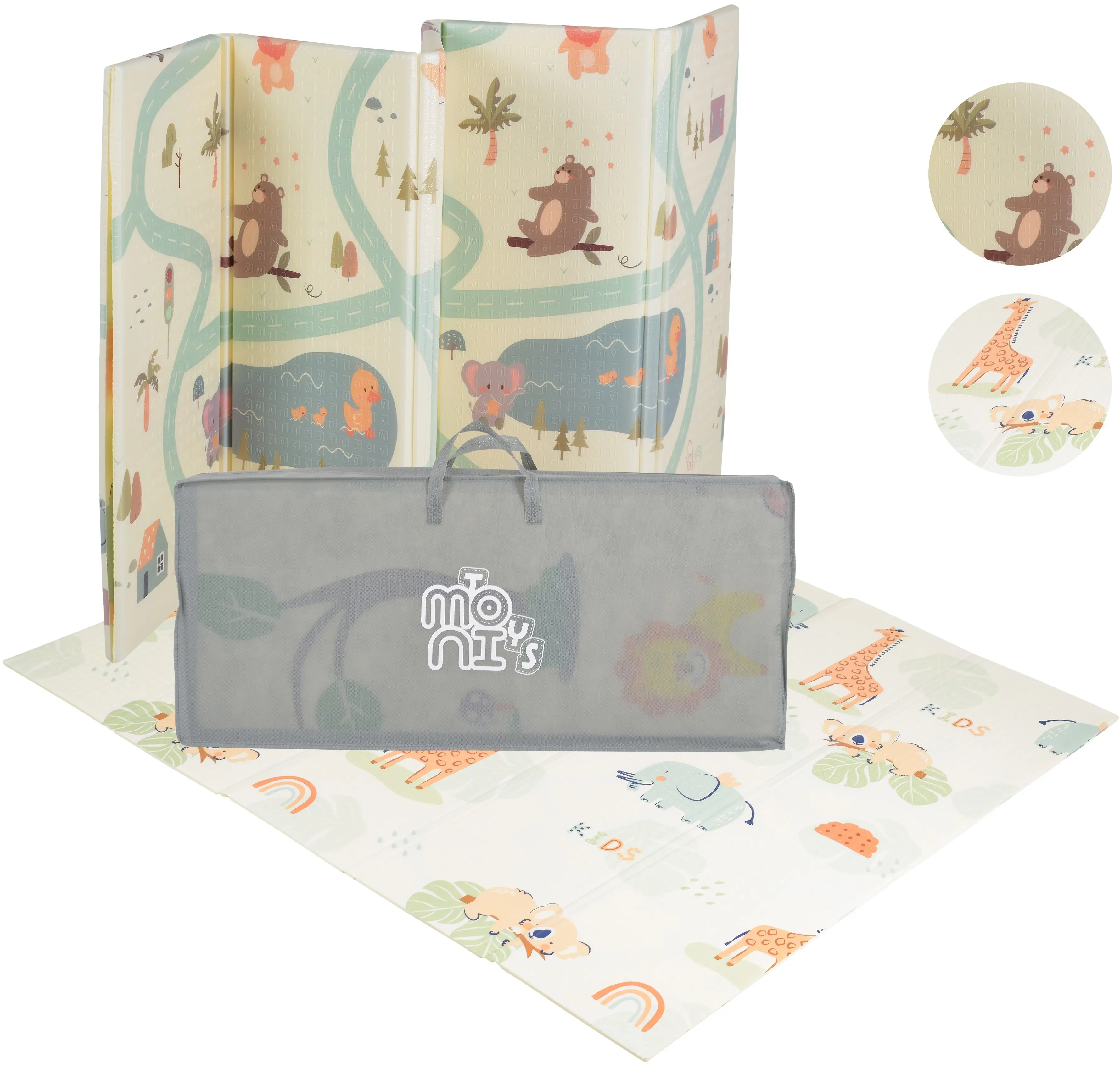 Covoras de joaca Moni Joy Ride (Multicolor) - 6