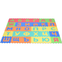 Игровой коврик Moni Puzzle Letters RU (Multicolor)