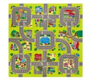 Covoras-puzzle Nils Fun MD02 (Green/Grey)