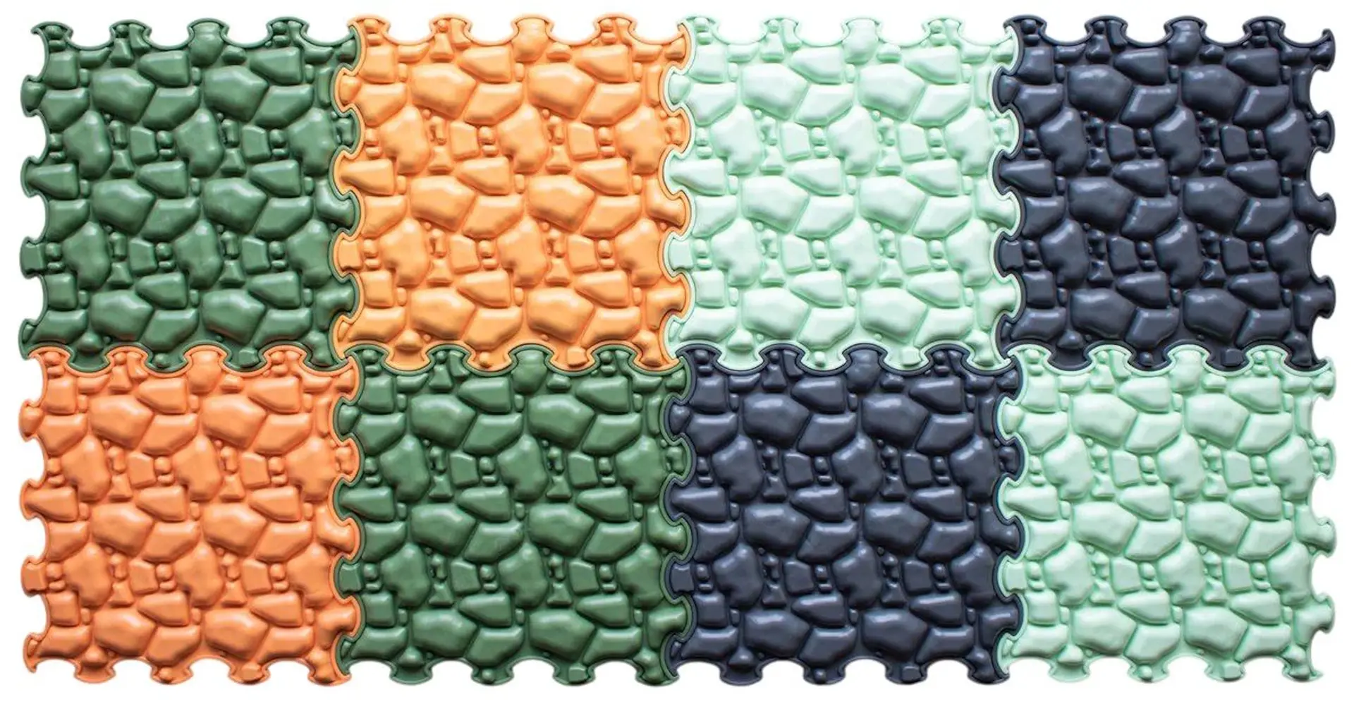 Коврик-пазл Ortoto Stones (Multicolor)