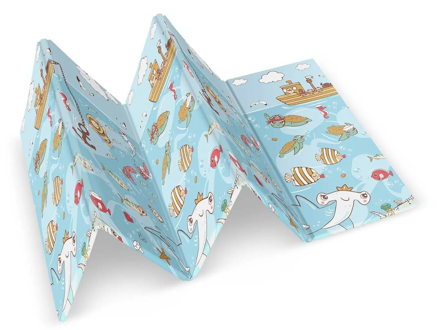 Игровой коврик Nukido NK-340 Ocean Earth (Blue/Brown) - 4