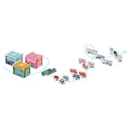 Игровой коврик Nukido Town (Multicolor) Thumb