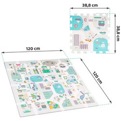 Игровой коврик Nukido Town (Multicolor) Thumb