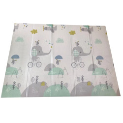Игровой коврик 2в1 Petite&Mars Campy Elephant&Fox (White) Thumb