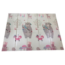 Игровой коврик 2в1 Petite&Mars Campy Elephant&Fox (White)