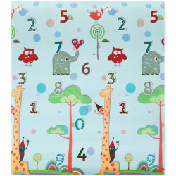 Игровой коврик Petite&Mars Joy Max Giraffe 180x150 (Blue) Thumb