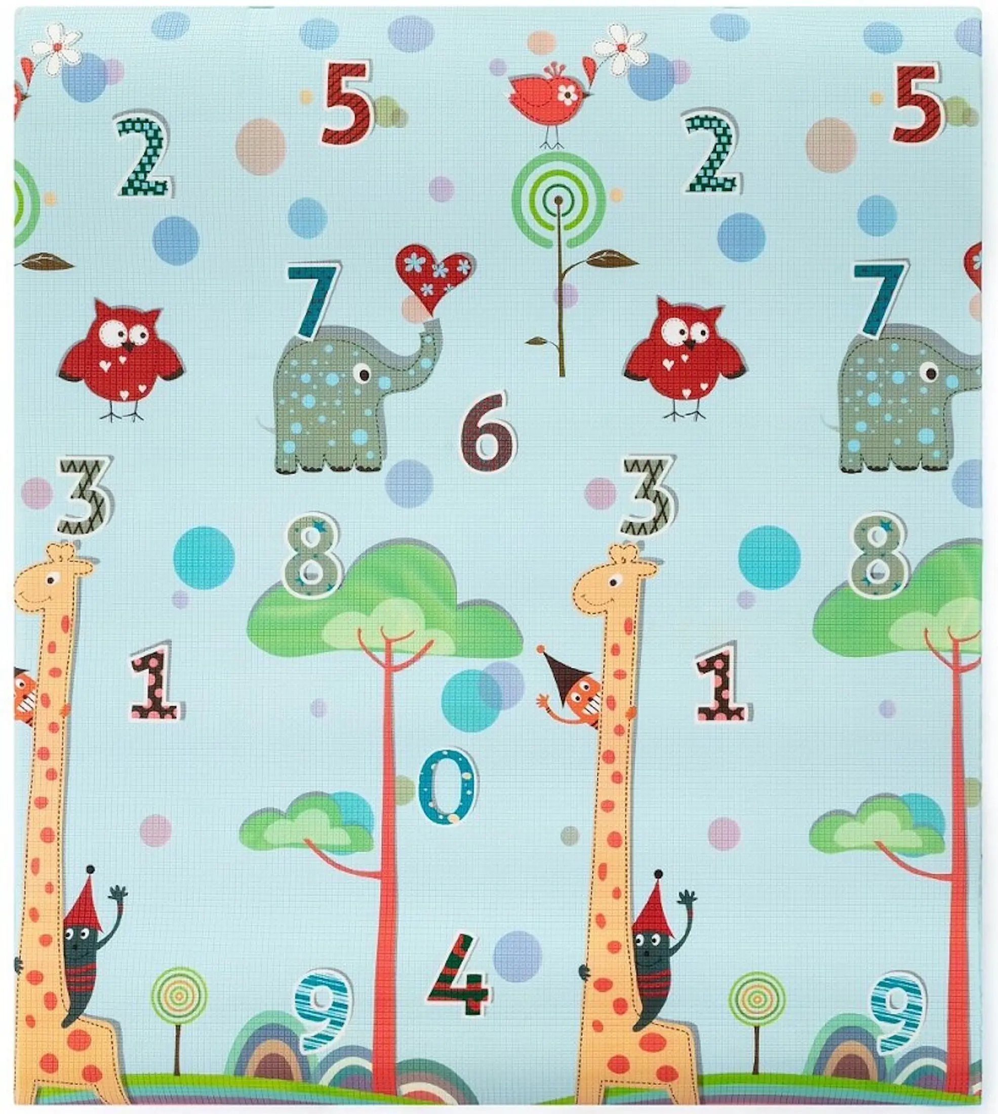 Игровой коврик Petite&Mars Joy Max Giraffe 180x150 (Blue) - 2