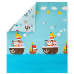 Игровой коврик Petite&Mars Joy Max Giraffe 180x150 (Blue) Thumb