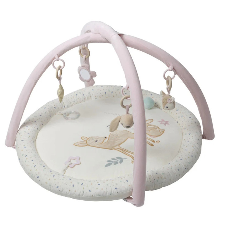Covoraș de joacă Premaman Little Deer (Pink/White)