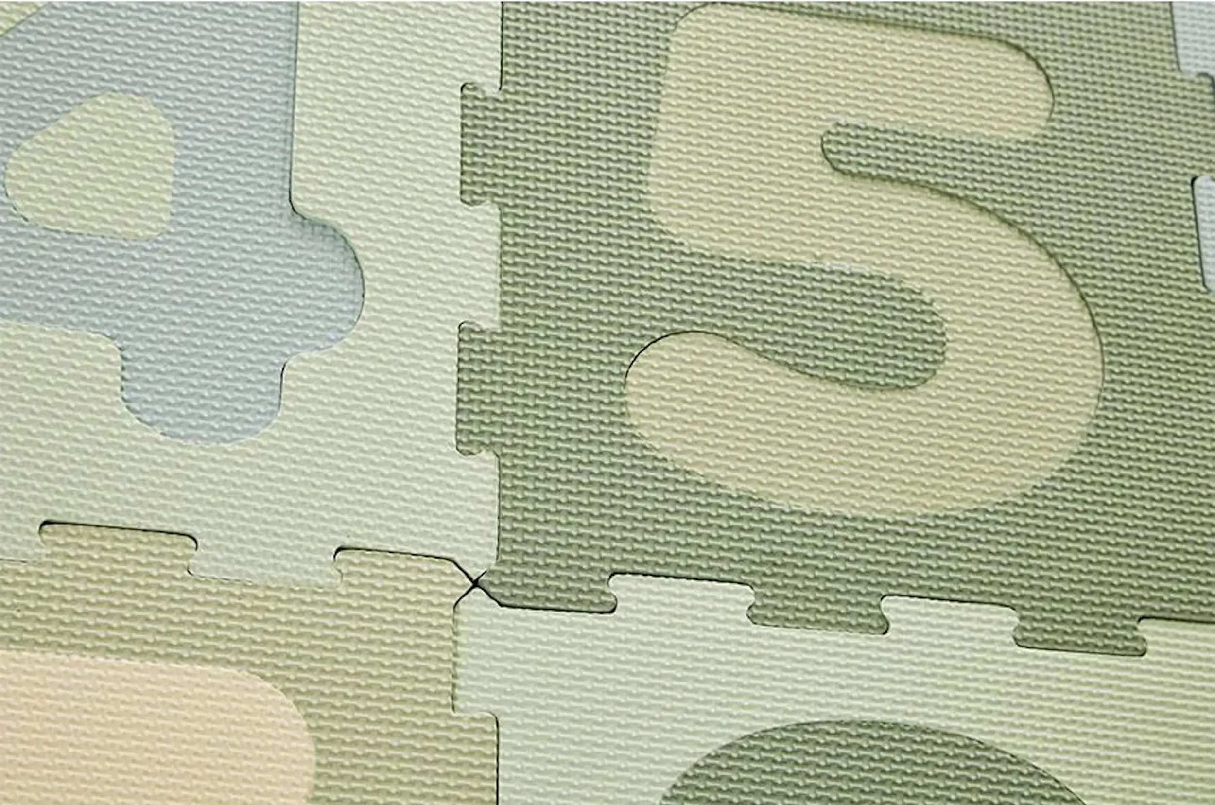 Коврик-пазл Premaman 10pcs (Green) - 2