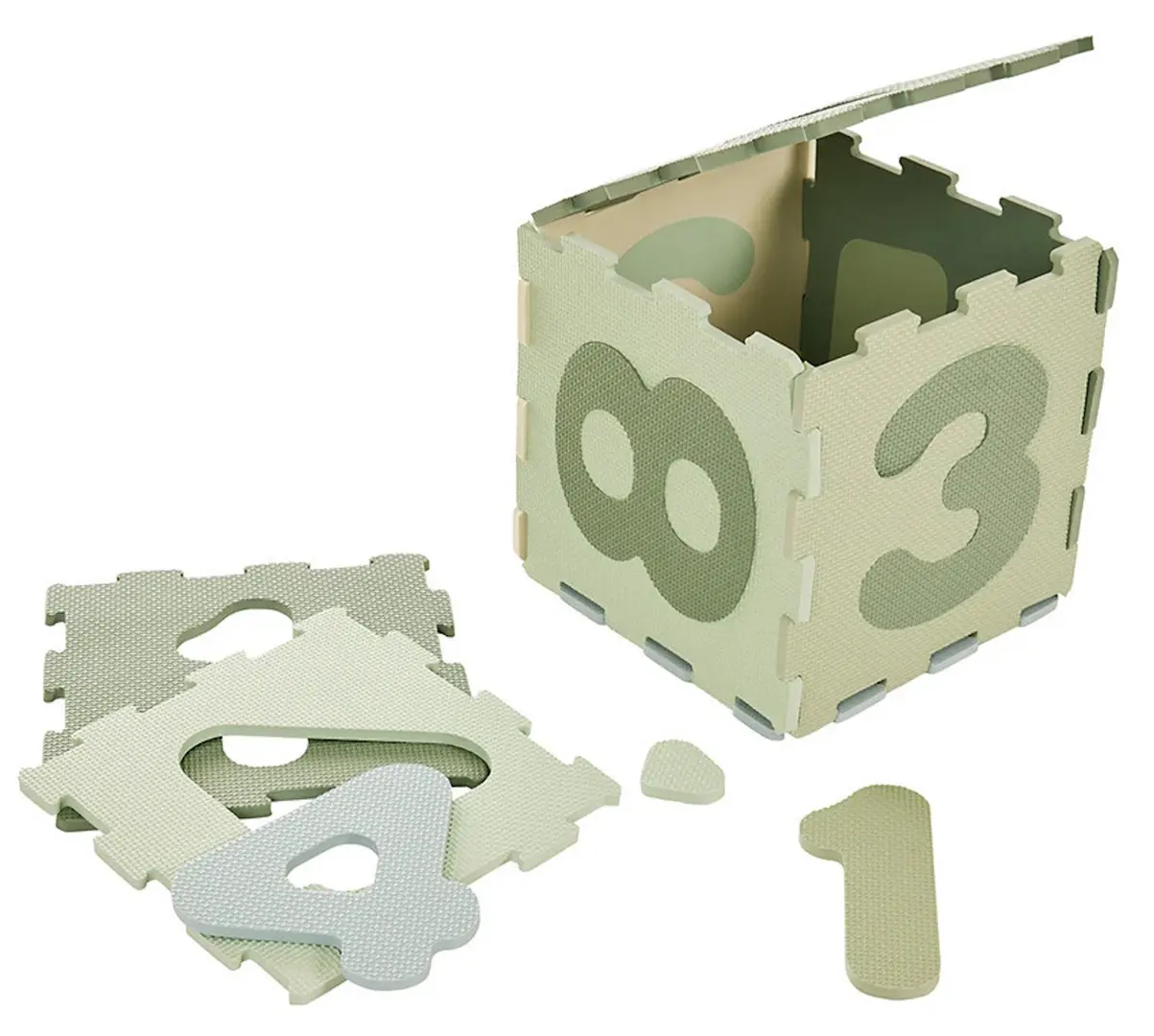 Коврик-пазл Premaman 10pcs (Green)