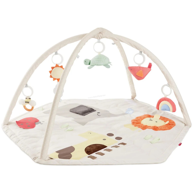 Covoras de joaca Skip Hop Geometric Wonders (White)