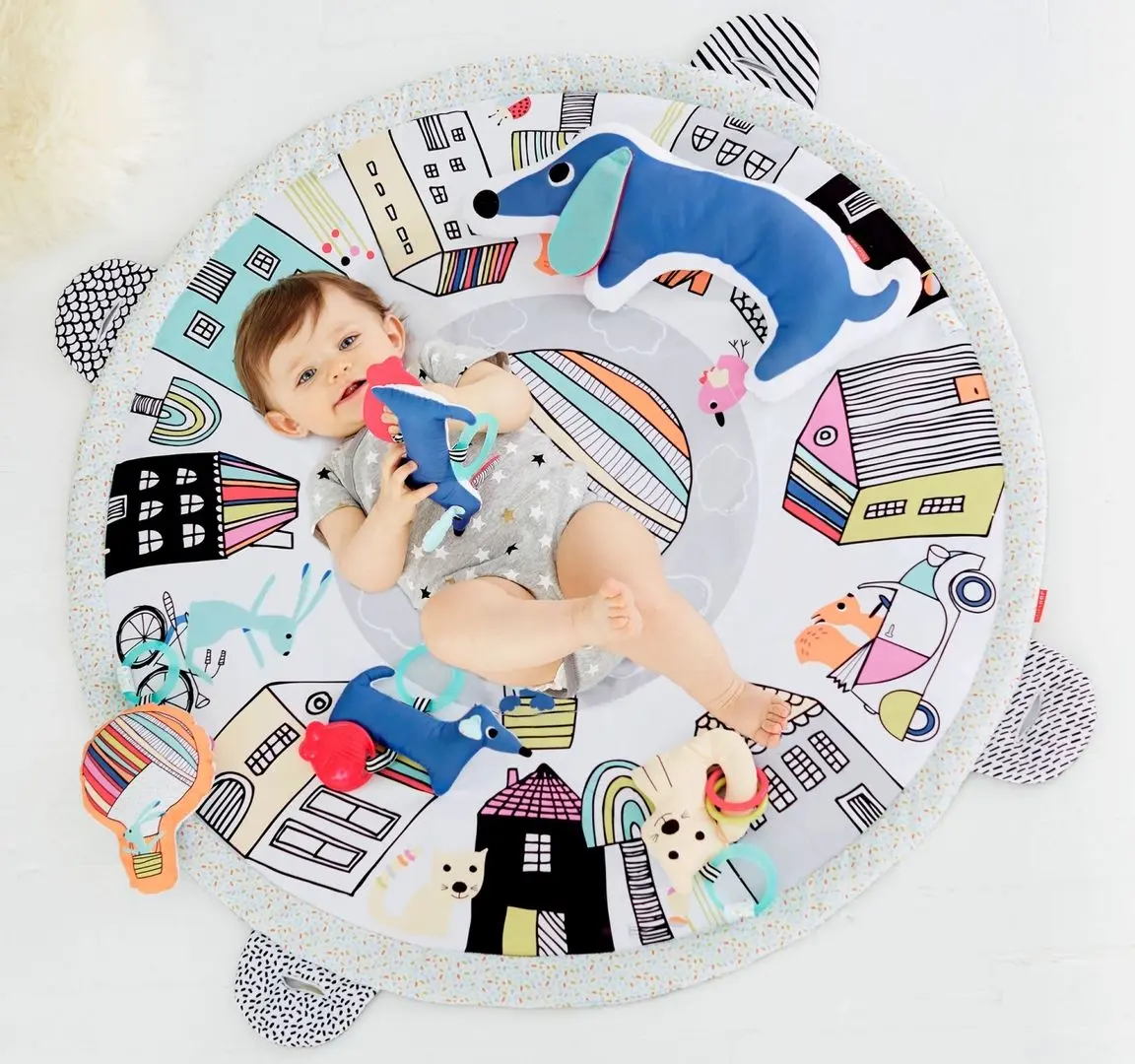 Covoras de joaca Skip Hop Vibrant Village