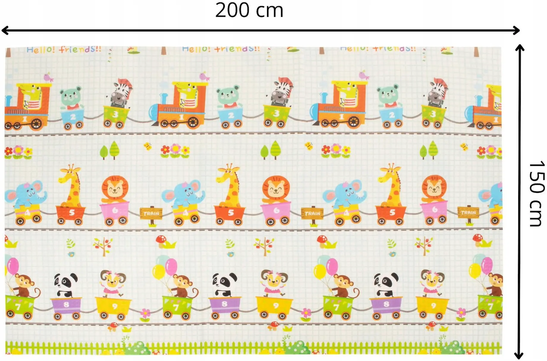 Игровой коврик Springos Bumi KM0022 (Multicolor) - 8