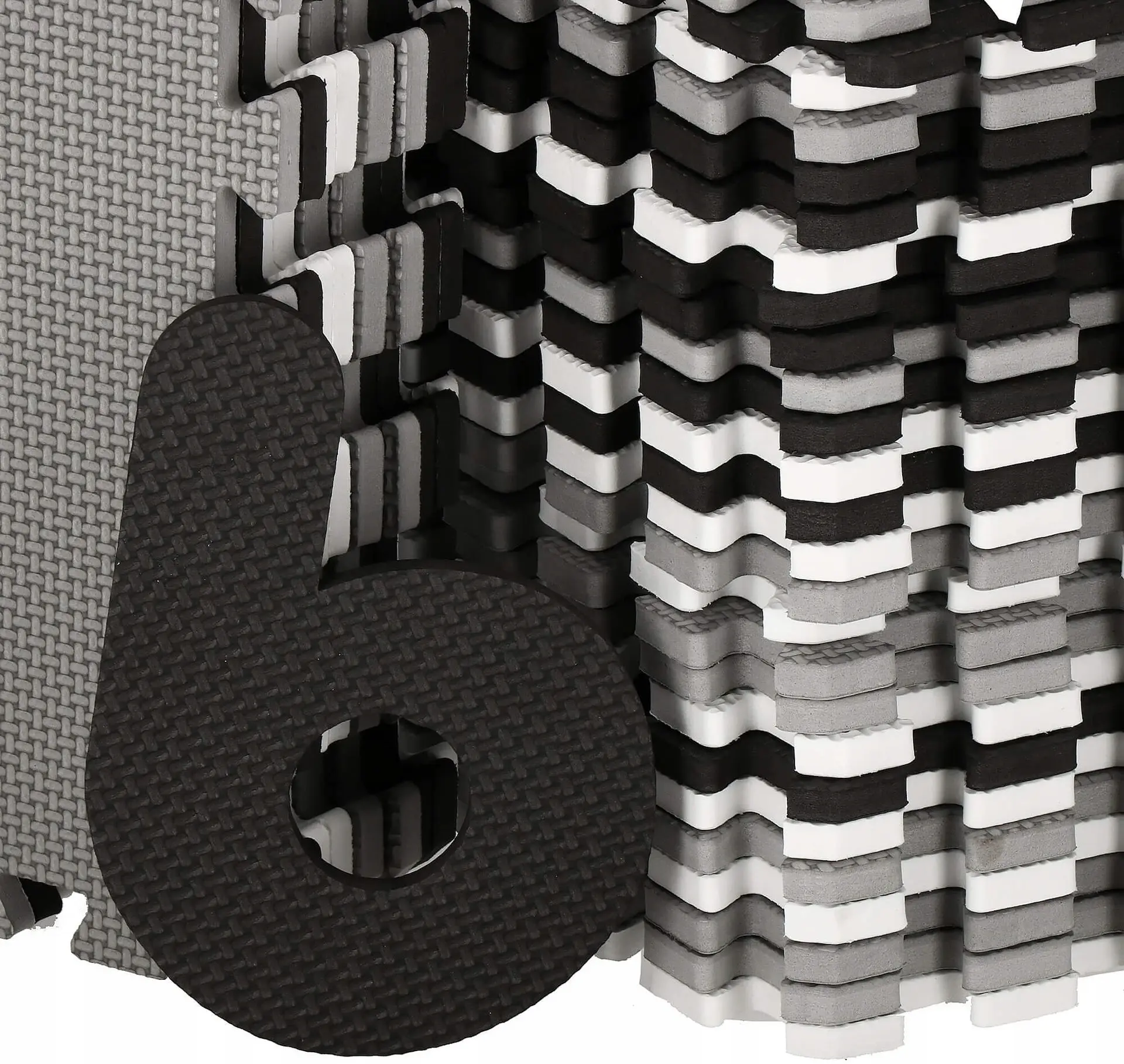 Пазл-коврик Springos Bibi FM0019 (Black/White) - 3
