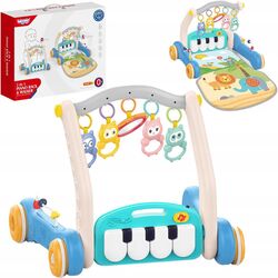 Игровой коврик - ходунок Woopie Piano Rack & Wolker (Blue) Thumb