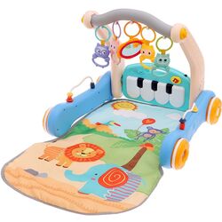 Covoras de joaca - premergator Woopie Piano Rack & Wolker (Blue)