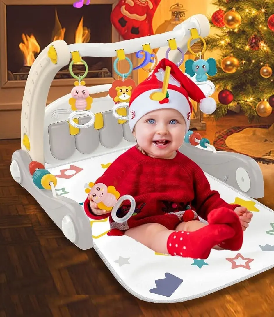 Covoras de joaca - premergator Woopie Piano Rack & Wolker (Grey) - 5