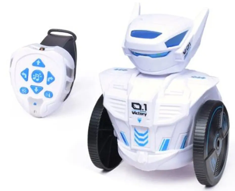 Robot cu telecomanda Buddy N Buddies DIY Robot (White)