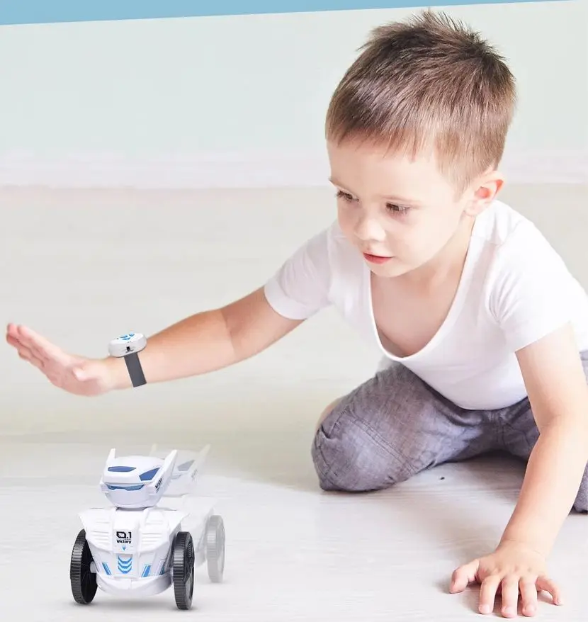 Robot cu telecomanda Buddy N Buddies DIY Robot (White)