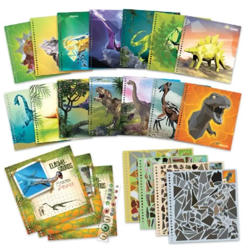 Набор для творчества DinosArt Sticker by Number 15202 - 3