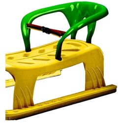 Санки Marmat Snow Star 6593 (Yellow/Green) Thumb
