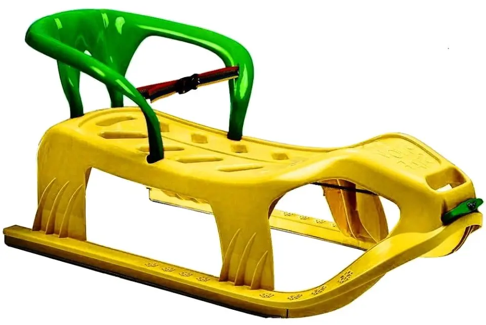 Санки Marmat Snow Star 6593 (Yellow/Green) - 2
