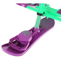 Sanie tip scooter Nika Snowdrive СНД3N (Purple/Green) Thumb