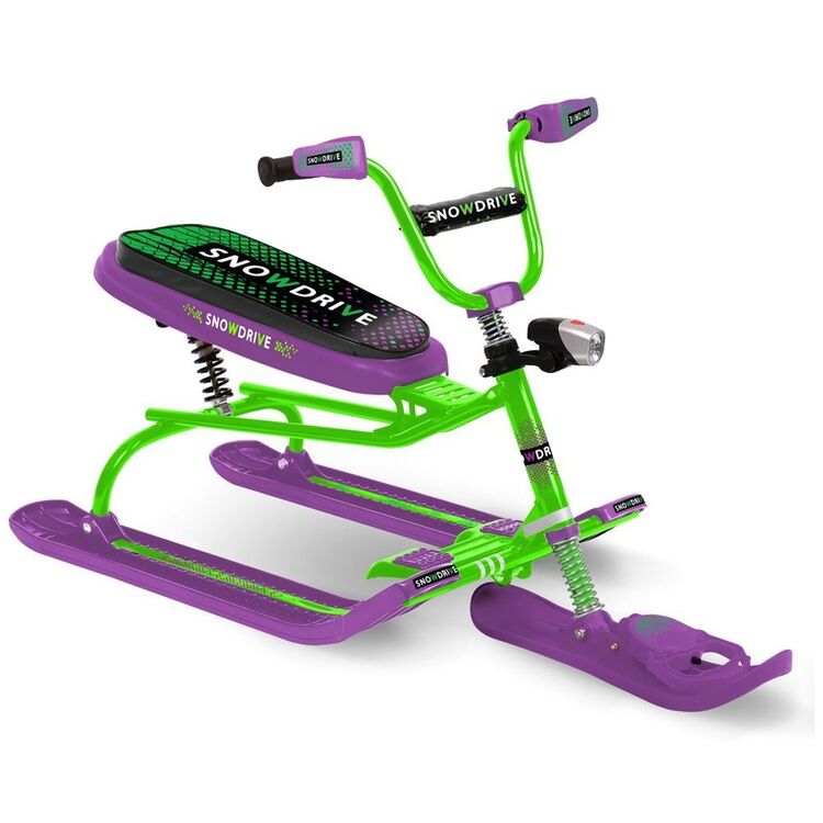 Снегокат Nika Snowdrive СНД3N (Purple/Green)