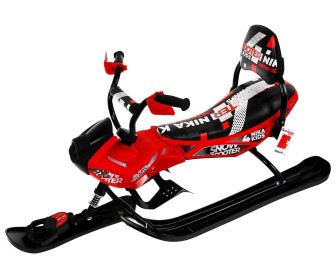 Sanie tip scooter Nika Snowpatrol SND4P (Red/Black)